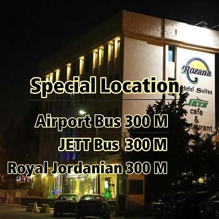 Rozana Hotel Amman Zewnętrze zdjęcie
